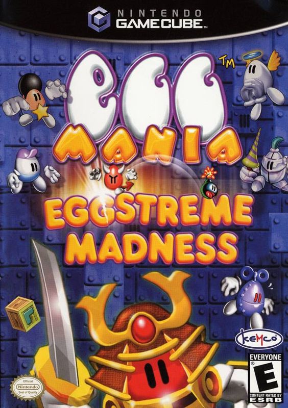 Egg Mania box art for Xbox